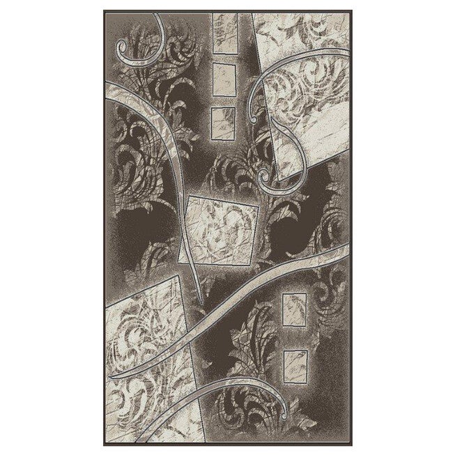 Jewel Brown/Cream 2' x 3', BROWN CREAM, hi-res image number null