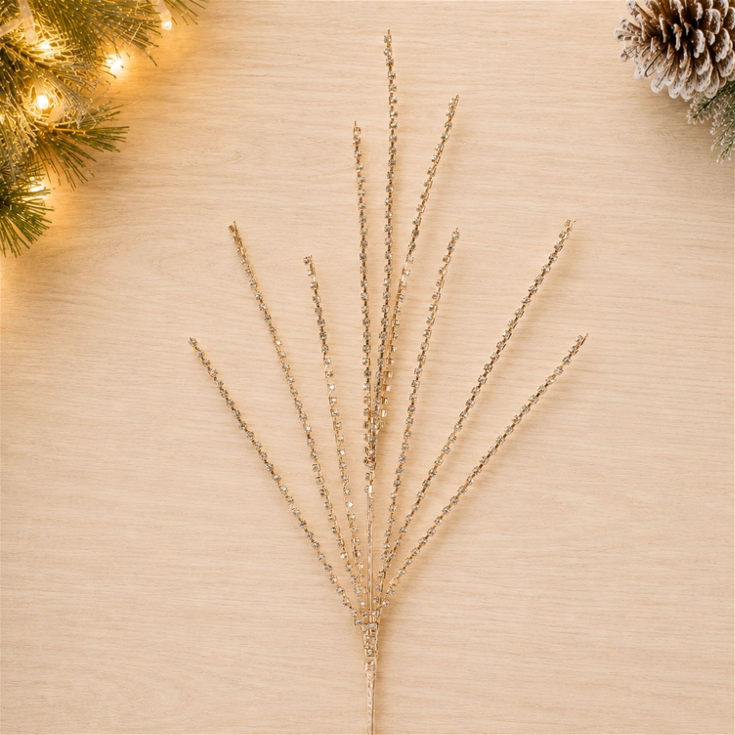 Jewel Bead Spray (Set of 2), GOLD, alternate image number 1
