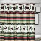 Yosemite Campfire Bath Shower Curtain, , on-hover image number 1