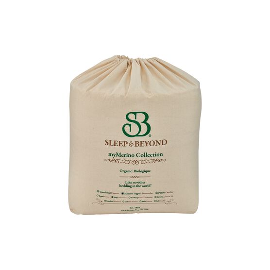 myMerinoâ„¢ Comforter, Organic Merino Wool Comforter, , alternate image number null