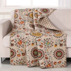 Vintage Floral Throw Blankets | Catherines Plus Size & Home