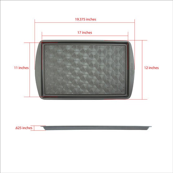 17 X 11 Inch Non Stick Metal Baking Sheet, , alternate image number null