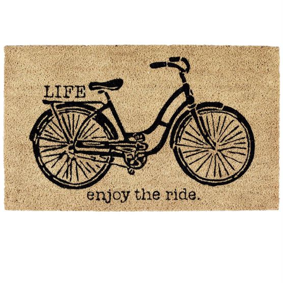 Bicycle Doormat Floor Coverings, TAN, hi-res image number null