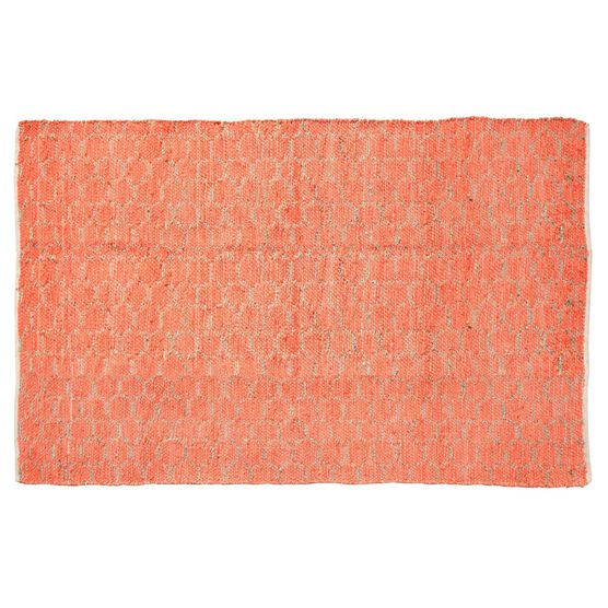 Beehive Modern Collection Area Rug, CORAL, hi-res image number null