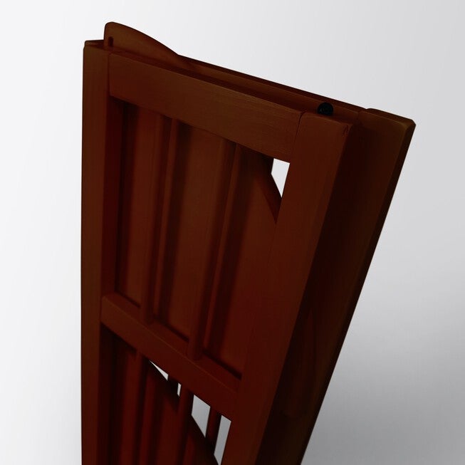4-Shelf Corner Folding Bookcase - Truffle Brown, , alternate image number null