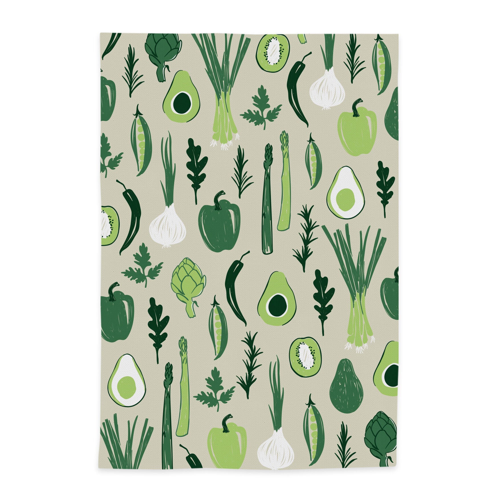 Foodie Designer Print Kitchen Dish Towel, Set 2, , alternate image number 3