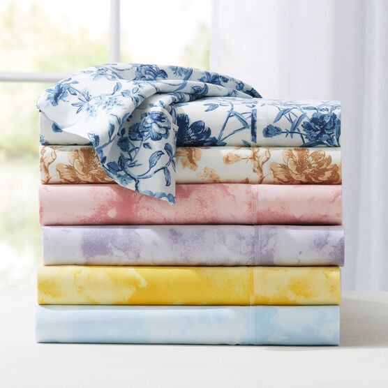 Microfiber Printed Bed Tite™ Sheet Set, , on-hover image number null