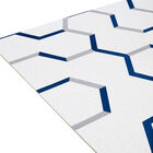 Retro 12x12 Self Adhesive Vinyl Floor Tile - Geo Puzzle - 20 Tiles/20 sq. ft., , alternate image number null
