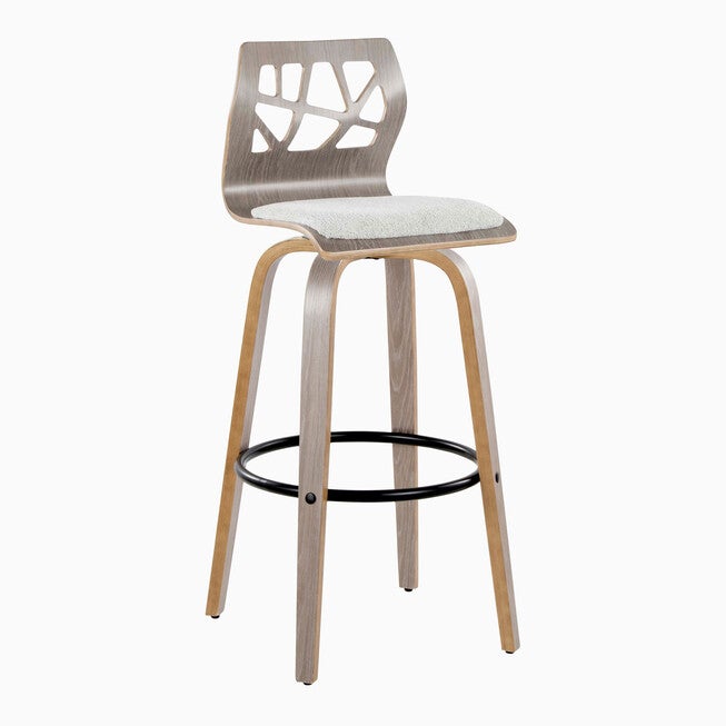 Folia 30 inches Fixed-Height Barstool - Set Of 2, , on-hover image number null