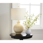 Antique Ivory Resin 21.5" Table Lamp, IVORY, hi-res image number null