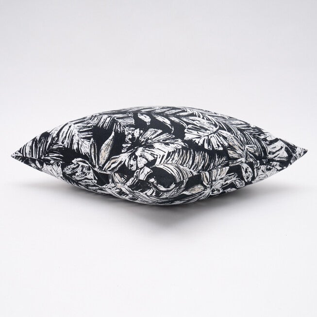 Tamani Palm Leaves Print Indoor/Outdoor Square Pillow, , on-hover image number null