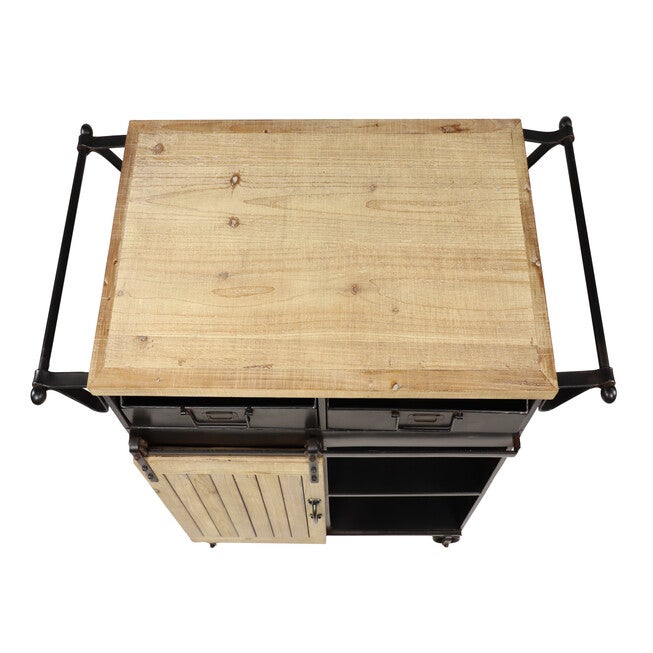 Black Industrial Metal Wine Storage, 34 x 41, , alternate image number 2