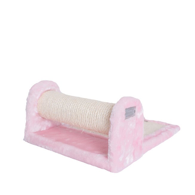 Real Wood Rolling Cat Scratcher Toy, Sisal Scratching Board, , alternate image number null