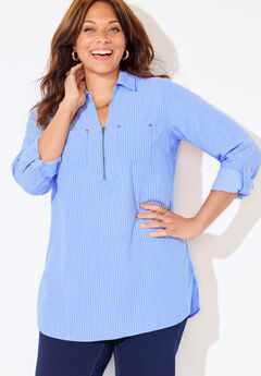 Breezeway Half-Zip Tunic