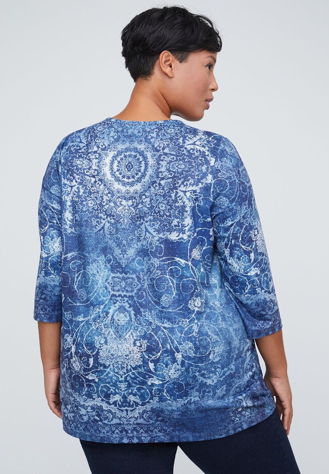 Embroidered Sparkle Top, , on-hover image number null