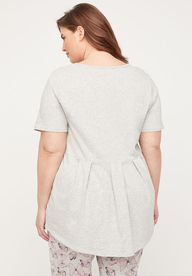 Butterfly Blush Sleep Tee, , on-hover image number null