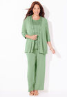 3-Piece Lace Gala Pant Suit, SAGE, hi-res image number null
