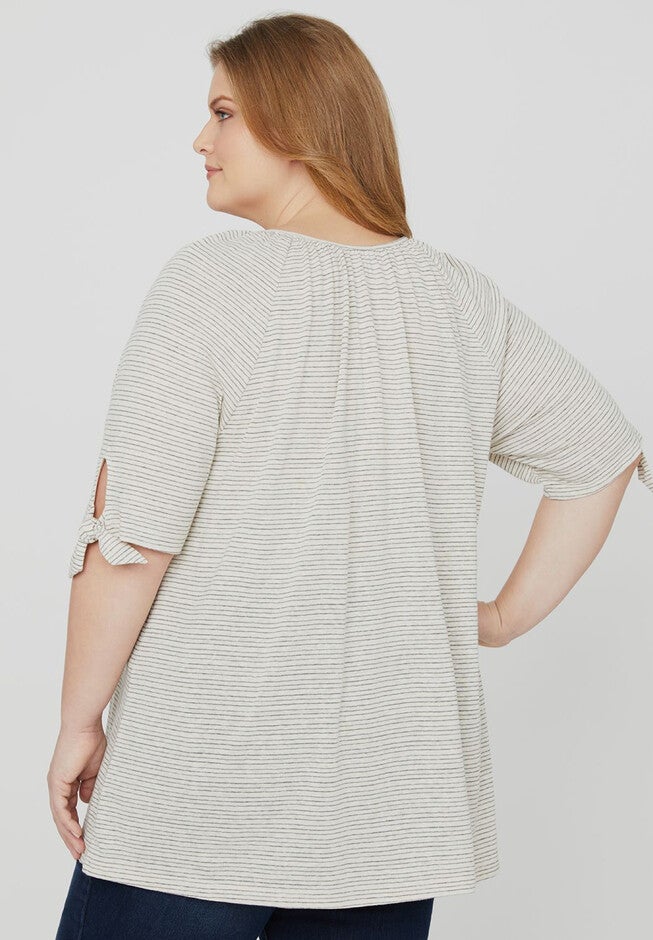 Hazelnut Peasant Top, , on-hover image number 1