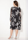All A-Flutter Chiffon Jacket Dress, , on-hover image number null