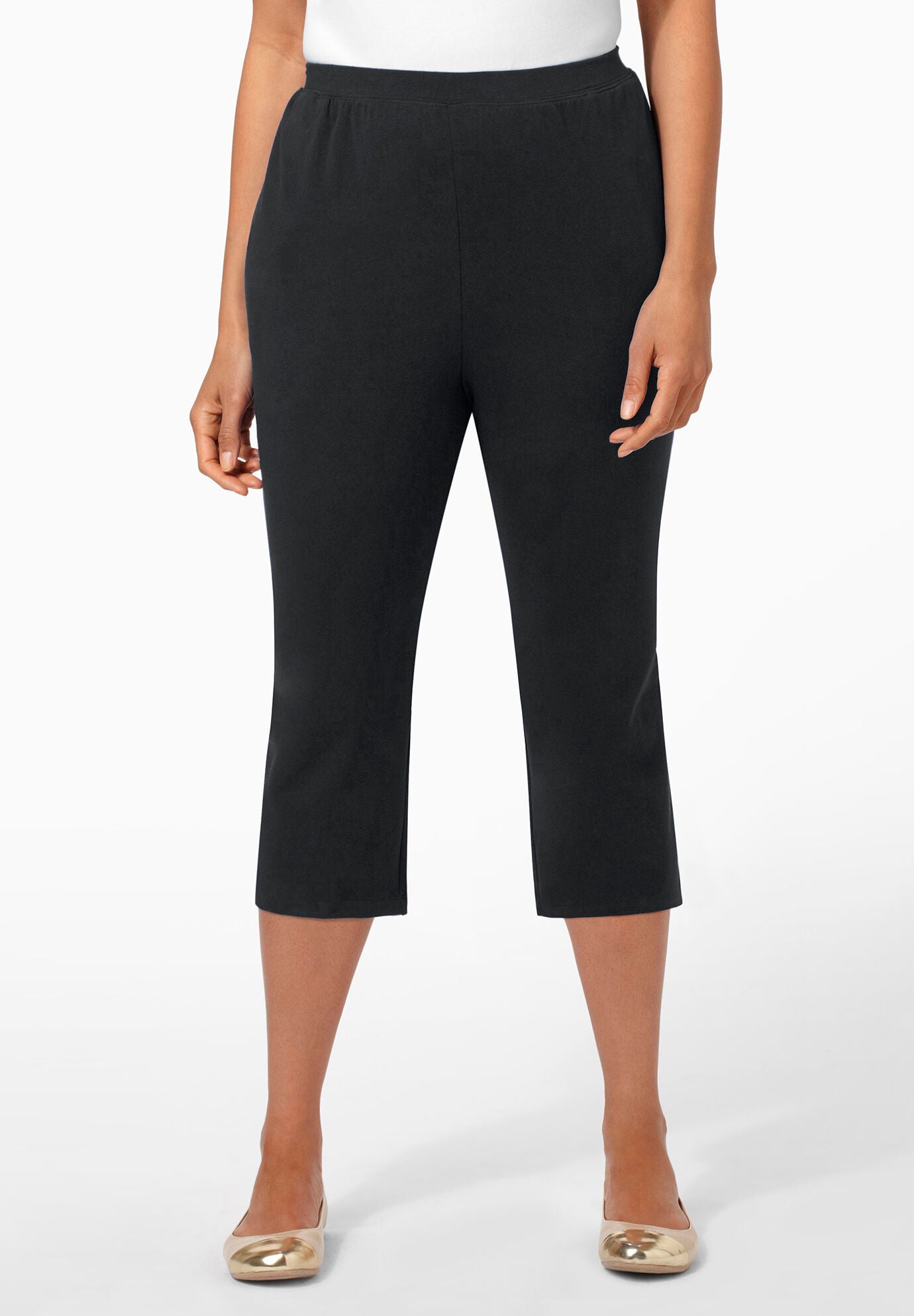 Best capris for plus size deals