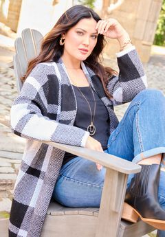 Country Village Sweater Cardigan