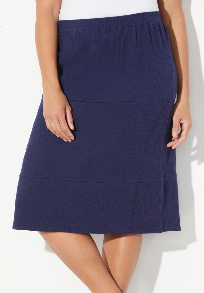 Tiered Gauze Skirt, , alternate image number null