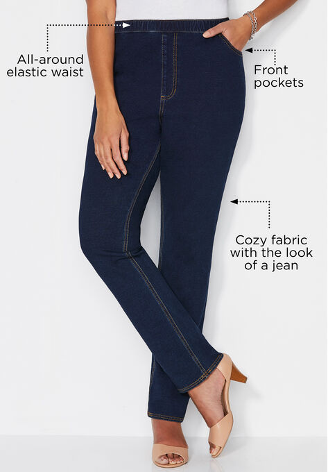 The Knit Jean, , on-hover image number null