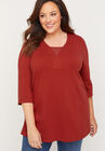Suprema Duet Tunic Top, SPICED SAFFRON, hi-res image number null