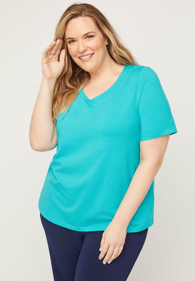 Suprema Seamed Tee, BLUEBIRD, hi-res image number null