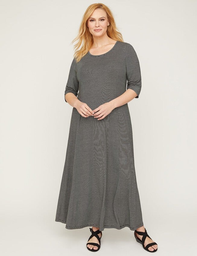 Simply Striped Maxi Dress, MINI STRIPE, hi-res image number null