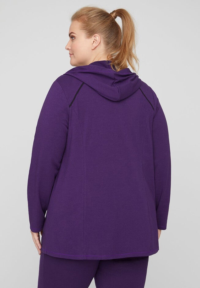 Yoga Jacket with Piping, , on-hover image number null