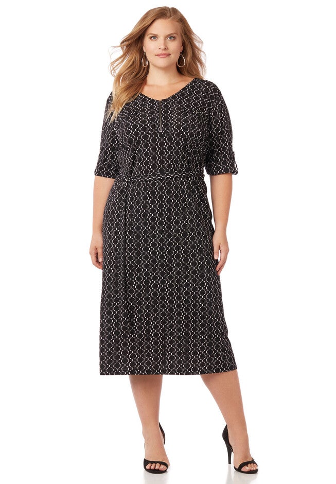 Modern Mood Dress, BLACK, hi-res image number null