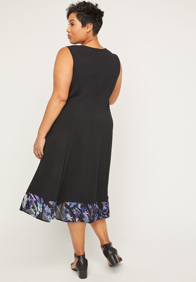 Black Label A-Line Dress, , on-hover image number null