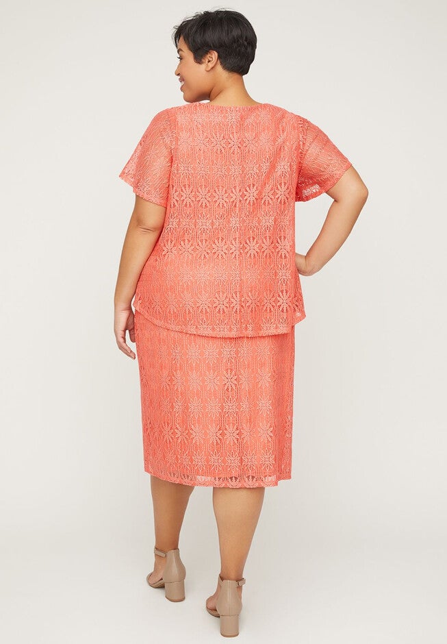 Jasmine Lace Overlay Dress, , on-hover image number null
