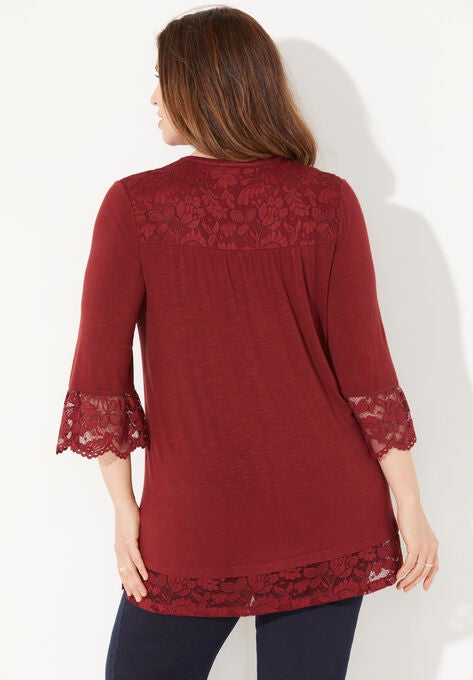 Modern Romance Duet Tunic, , on-hover image number null