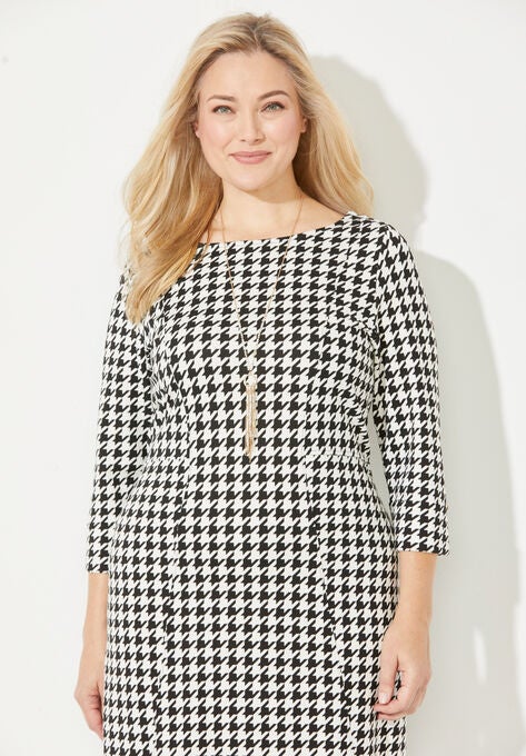 Liz&Me® Ponte Knit Dress, , alternate image number null