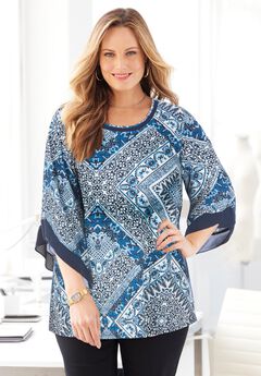 Dream Drape Flutter Sleeve Top