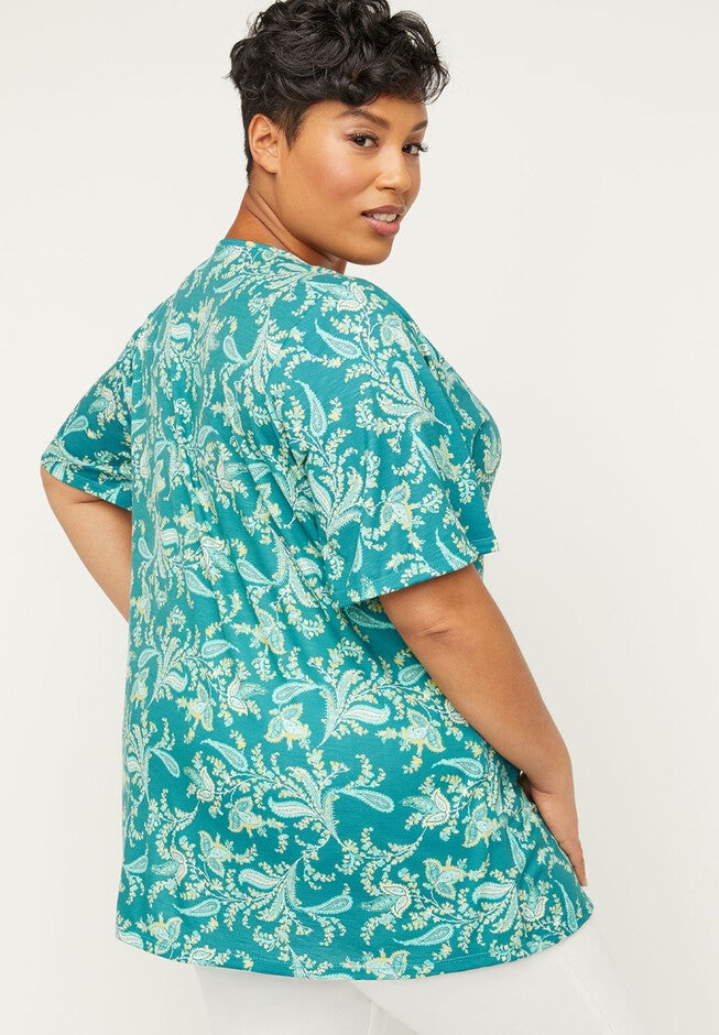 Paisley Riviera Top, , on-hover image number 1