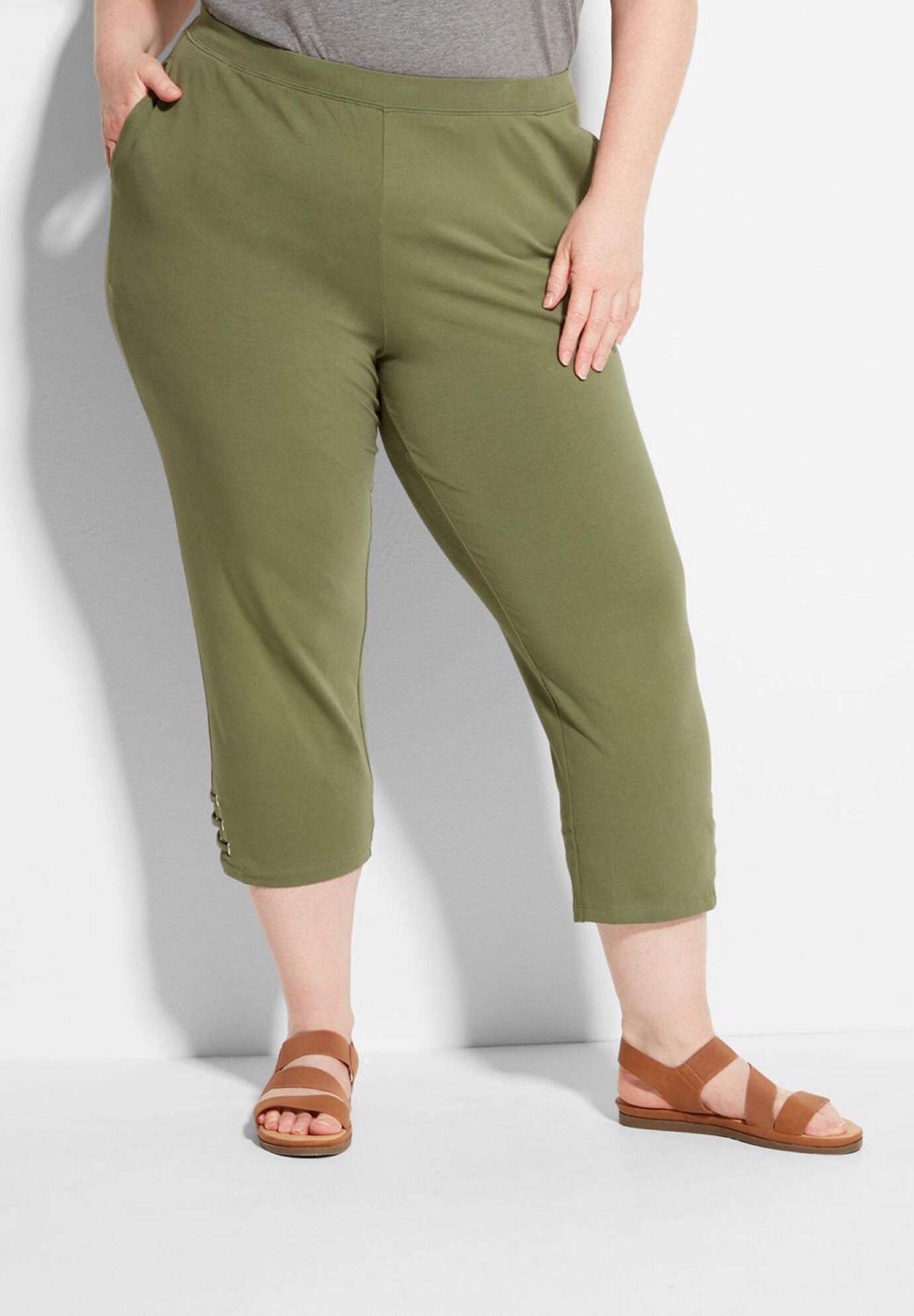 catherines plus size capris