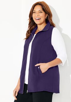 Suprema® Studio Zip Front Vest