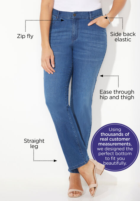 Right Fit Moderately Curvy Jean, , on-hover image number null
