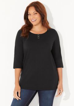 Suprema® Studio Double-Ring Tee
