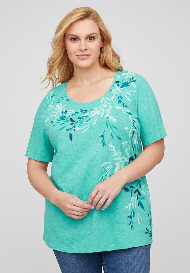 Blossom Foil Top, , hi-res image number 0