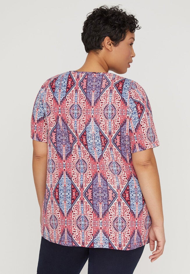 Tapestry Stamped Tee, , on-hover image number null