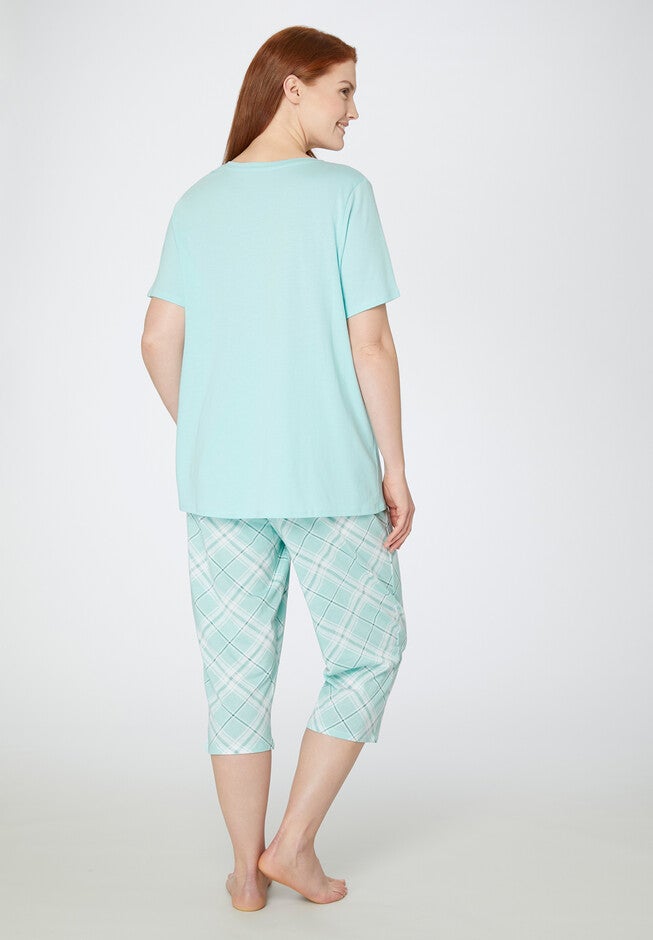Short Sleeve Sleep Tee, , on-hover image number null