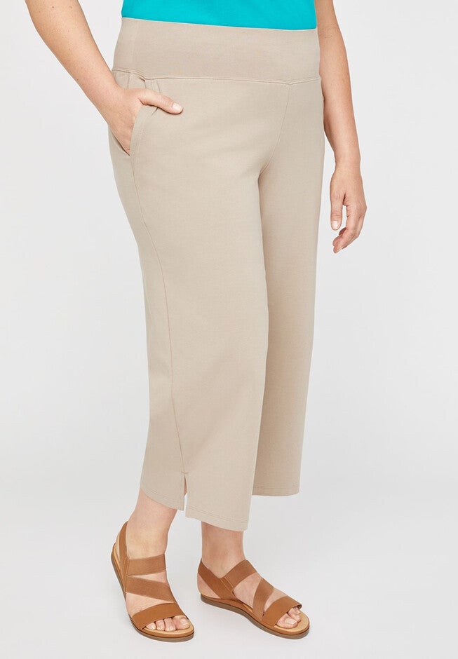 Suprema Wide Leg Capri, CAPPUCCINO, hi-res image number null