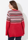 Fair Isle Pullover Sweater, , on-hover image number null