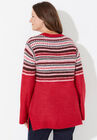 Fair Isle Pullover Sweater, , on-hover image number null