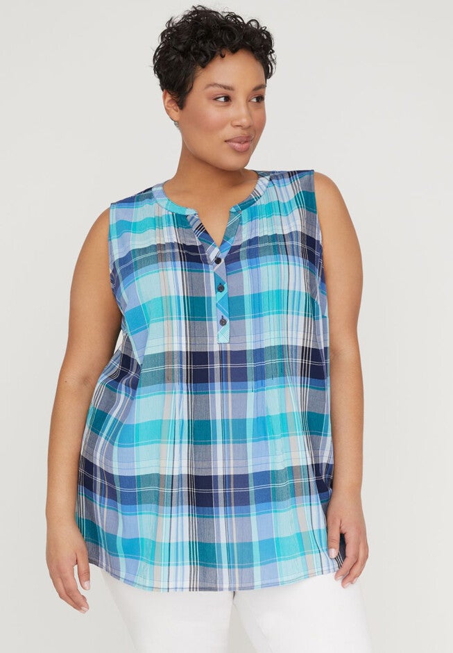 Sunday Brunch Pintuck Popover, COASTAL FORD, hi-res image number null