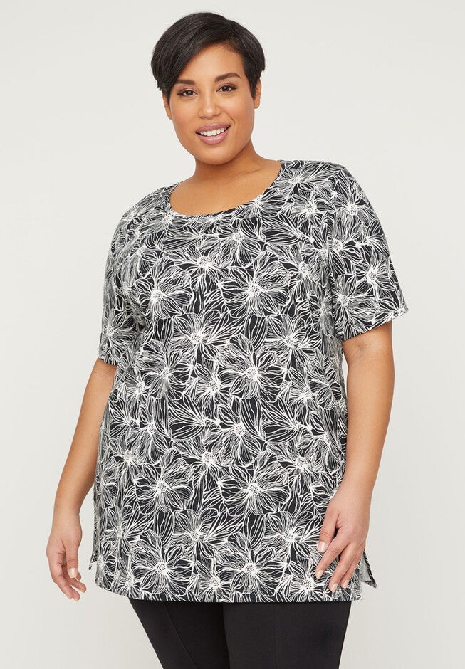 Flowering Easy Fit Tee, WHIMSY, hi-res image number null